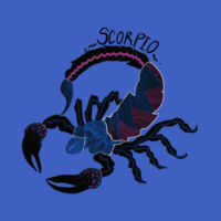 Scorpio - Mens Faded Tee (Same Day) Design