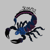 Scorpio - 3/4 Raglan Tee Unisex Design
