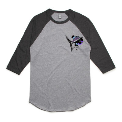 Pisces zodiac-3/4 Raglan Tee Unisex  Thumbnail
