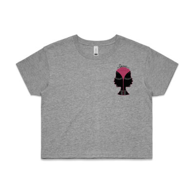 Gemini zodiac-AS Colour CROP TEE Thumbnail