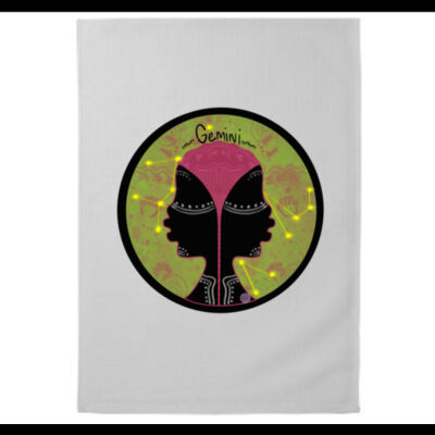 Gemini-100% Cotton Tea Towel SAMEDAY Thumbnail