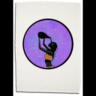 Aquarius-Boutique Linen Cotton Tea Towel (Best Seller) Thumbnail