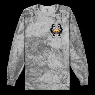 Cancer - Color Blast Crewneck Sweatshirt Thumbnail