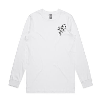 Where to now? - Mens Base Longsleeve Tee Thumbnail
