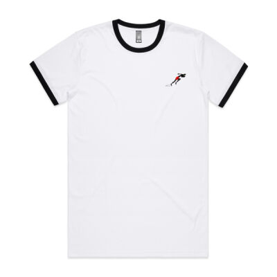 Footy - Mens Ringer Tee Thumbnail